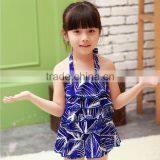 2015 Design Kid Swimsuit One Piece Baby Girls Beach Wear With Cap thumbnail-2