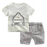 Wholesale Quality Cotton Boy Clothes Set With Pattern Kids Two Pieces Set thumbnail-4