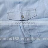 Mens Short Sleeve Formal Work Shirt thumbnail-3