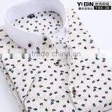Wholesale Fashion Men's Printed Short Sleeve Dress Shirt thumbnail-1
