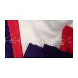 Ladies Polyester Satin Print Knit Fabric For Scarf , 3 - 5 Grade Fastness
