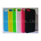 Rubber Coating iPhone 5s Cell Phone Cases Plastic Mobile Phone Back Cover Case
