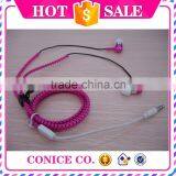 Sensitive 3.5mm Jack In Ear Style Zipper Stereo Bass Earphone thumbnail-1