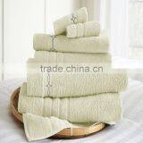6-Piece 100% Egyptian Embroidered LaBoheme Towel Set thumbnail-6