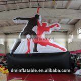 Inflatable Advertising Billboard 0.9mm PVC Tarpaulin