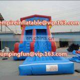 New Design Inflatable Medium Size Water Slide With Pool ID-SLM079