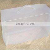 Clear Plastic Shoe Box With Handle