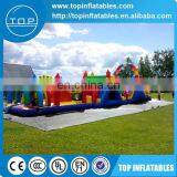 Ploto PVC outdoor playground inflatable sports 5k obstacle course with great price