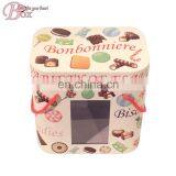 Cheap Wholesale Custom Biscuit Packaging Box With Handle