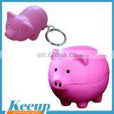 Customized Pink Pig PU Stress relievers/animal stress ball
