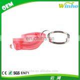 Winho Cheap Micro White Led Flashlight Keychain Keyring