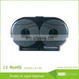 Decorative Dual Double Roll Tissue Dispenser Wall for Toilet thumbnail-1