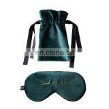 RAWHOUSE Pink Green Black Sleep Natural Silk Eye Sleep Mask Custom Eye Mask thumbnail-3