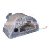 Jinicat Sisal Carpet Mouse Shape Cat Tree thumbnail-1