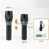 Potente Recargable Tactical Aluminium Alloy Flashlight 2000 Lumen Zoomable Xml T6 Led Linterna thumbnail-6