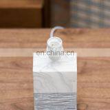 Wholesale Cheap Price Cuboid Pillar Shape Home Office Decor Ceramic Marble Custom Desk Lamp With Logo thumbnail-5