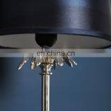 UK Modern Iron Base Desk Lights Custom Cheap Unique Dark Blue Office Table Lamps thumbnail-3