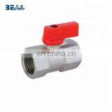 Nickel Plated Brass Mini Ball Valve thumbnail-2