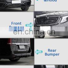 Auto Parts Car Bodykit Full W447 Body Kit Set PP Upgrad Modified Facelift For V Class V260 Vito Grille Froont Bumpers Diffuser thumbnail-3