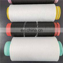 High Elastic Polyester Spandex Yarn DTY 75D/36F With 20D Spandex Covered Yarn