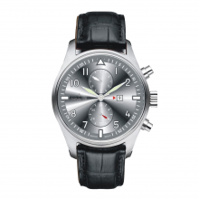 stainless steel fashion wrist watch man quartz watches multi-function genuine leather watch