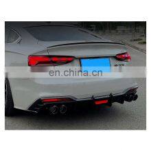S5 2020-2022 Carbon Fiber KB Style Diffuser for Audi A5 S5 RS5 Diffuser With Light for Audi 2020 2021 2022 thumbnail-5