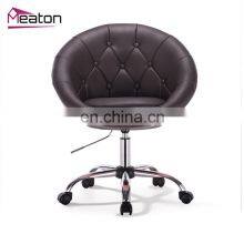 Lounge Hydraulic Chair Wheels pu Leather Japanese Salon Waiting Chair thumbnail-1