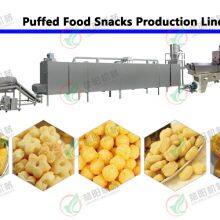 china motor running maize puffed food machine