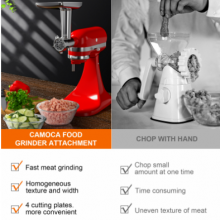 Chef Machine Mince Meat Through Accessories Blender Sausage Mince Meat Accessories Stainless Steel（Wechat:13510231336） thumbnail-4