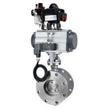 Pneumatic Stainless Steel Butterfly Valve thumbnail-1