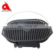 USA Cast Iron Charcoal Bbq Grill Durable for for Life Time thumbnail-5