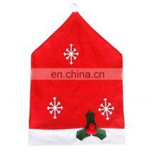 Holiday Supplies Good Quality Sale Dining Snowflake White Covers Christmas Chairs thumbnail-4