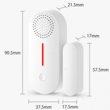 Graffiti WiFi Sound Edition/Graffiti smart WiFi door magnetic alarm tuya smart door and window sensor remote wireless sound Optical gate magnetic alarm