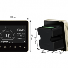 HRV Heat Recovery Ventilation Controller With Wifi RS485 Remote Control Ventilation System Fan Controller thumbnail-2