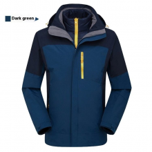 Three-in-One Detachable Travel Jacket Lining - High-End Winter Ski Set for Men and Women, With Zippered Closure, Suitable for Mountaineering thumbnail-3