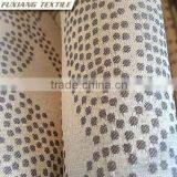 100% Polyester Jacquard Flower Window Curtain Fabric thumbnail-4