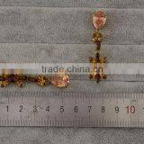 Elegant Italian Gold Plated Jewelry Set For Evening Dress Wholesale thumbnail-5