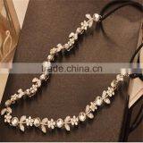 Popular Star With Crystal Small Flower Headband Wedding Jewerly Tiaras Crown thumbnail-3