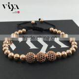 2016 Hot Sales Stainless Steel Beaded Bracelet Online Shopping thumbnail-2