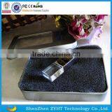 1gb Factory Price Engraved Logo Crystal Usb Flash Drive thumbnail-3