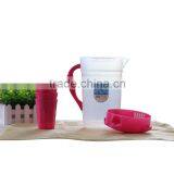 Plastic Cold Jugs With Four Cups thumbnail-3