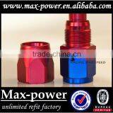 Hot Sale! Oil Cooler Hose Fitting Straight Resuable Hose End AN4 AN6 AN8 AN10 AN12 Blue and Red thumbnail-2