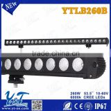 Y&T wholesale price cheap led light bar!10-60v dc 53.5inch 260w offroad light bar in china beam IP 67 hot sale Item