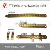 Taiwan Manufacturer Heavy Duty Industrial Furniture Adjustable Angle Extension Door Desk Table Bed Sofa Metal Ratchet Hinge thumbnail-1