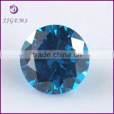 Synthetic Light Blue Zircon Round Brilliant Cut Cubic Zirconia Price