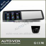 4.3'' Car Rearview Mirror Monitor With DVR,GPS ,reversing Camera