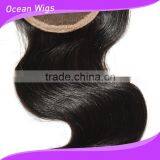 Virgin Hair Bundles With Lace Closure, Body Wave, Natural Color thumbnail-5