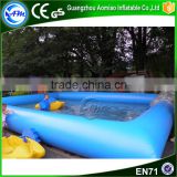 Customized size outdoor inflatable pool,giant inflatable pool float