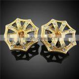 18k Women's Gold Necklace and Artificial Jewellery Earings Women Earrings thumbnail-6