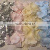 Gold Silk Rose Petals, Rose Petals, Wedding Rose Petals thumbnail-3